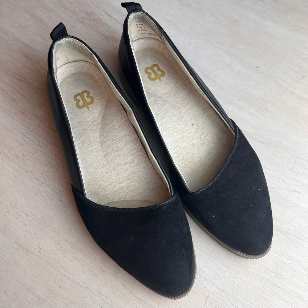 Betabrand City Skimmer flat leather loafer